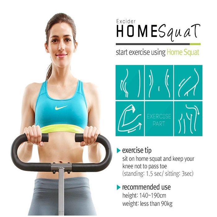 Buy EXCIDER Home Squat Exercise Equipment For Home Fitness Equipment